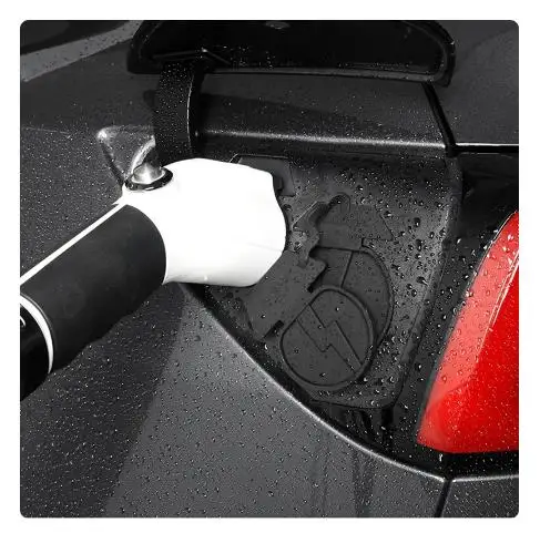 Силиконовый автомобильный зарядный порт водонепроницаемый чехол для зарядного устройства защита от пыли для Tesla модель 3 2017 - 2023 модель Y