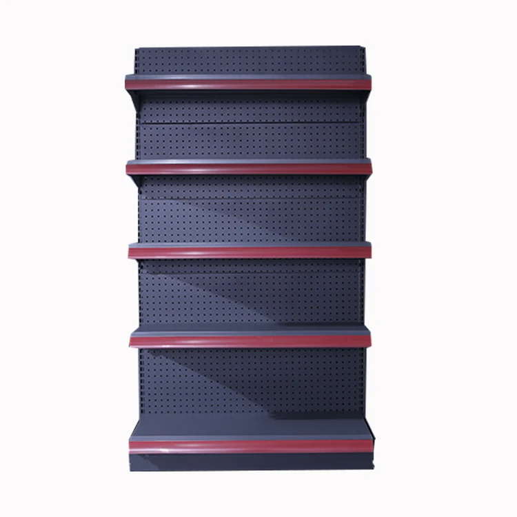 Reasonable Price Metal Shelf For Shops Store Display Rack Single Side Supermarket Shelving