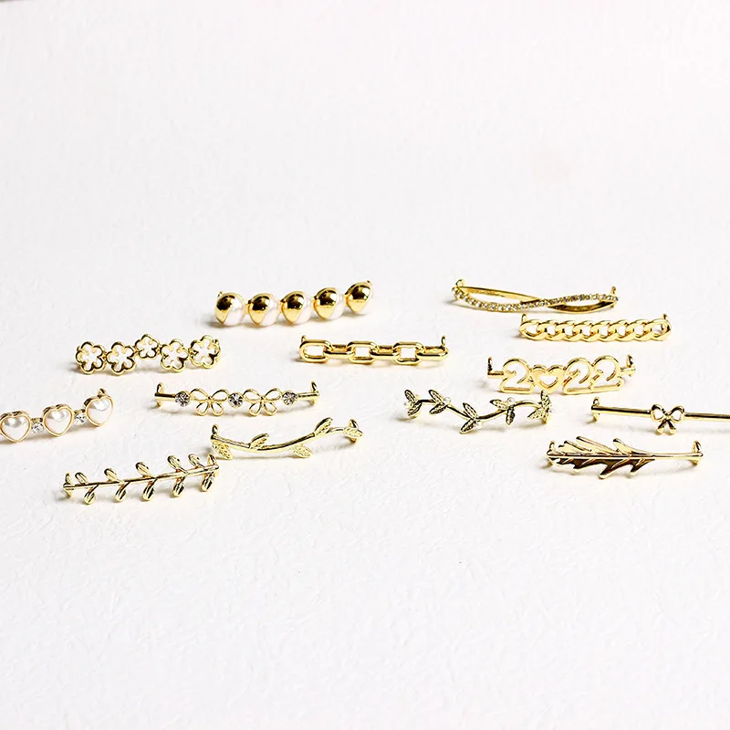 New Pearl White shoes accessories shoelace buckle Japanese and Korean jewelry shoe Charm