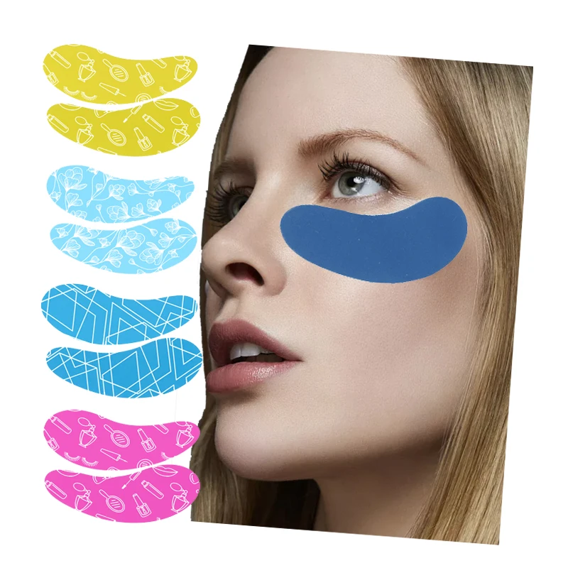 Wholesale Oem Anti-aging Silicone Eye Patch 100% Medical Grade Silicone Pink Eye Mask Patch