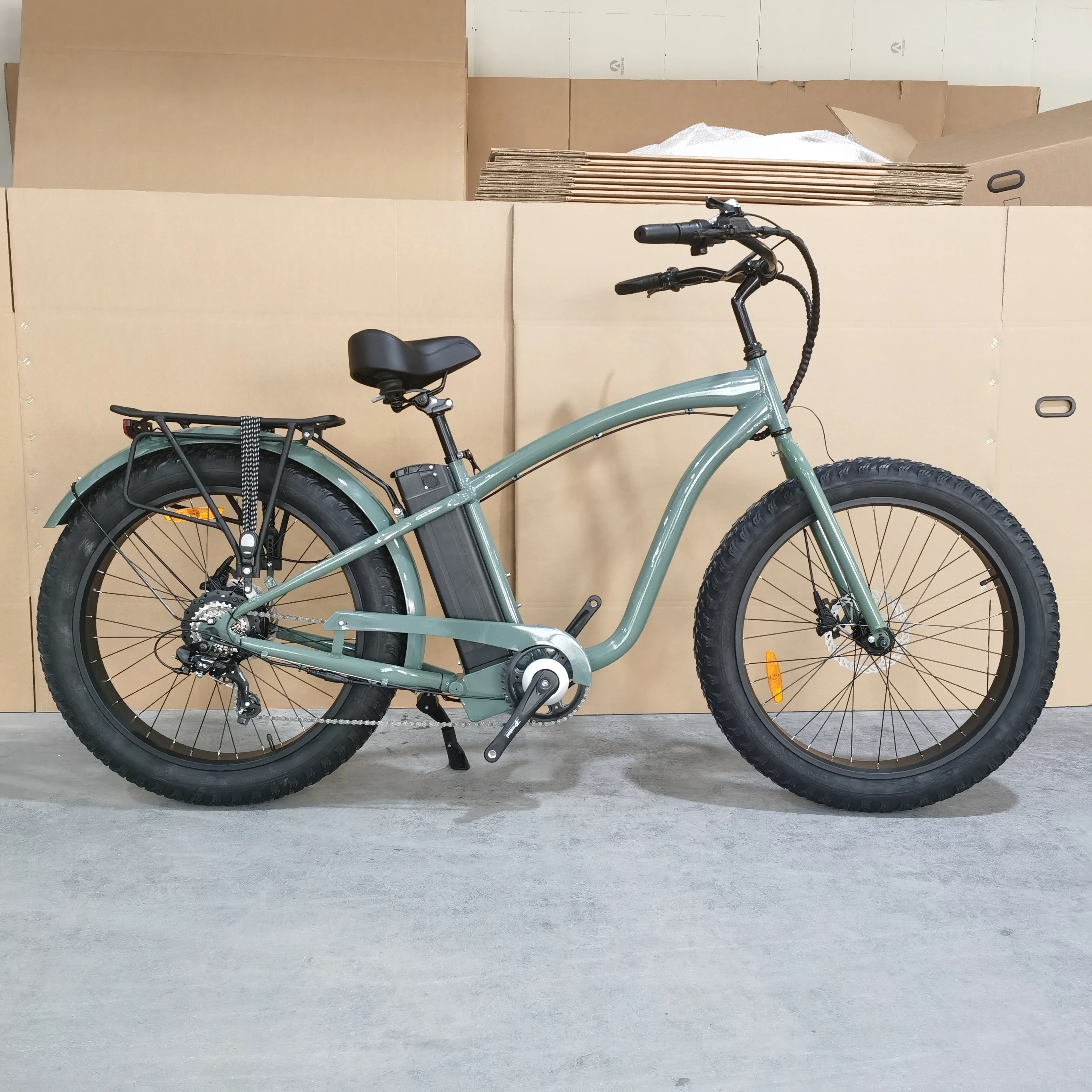 2022 Ristar EN15194 CE certificate wholesale adult 250w 36v/48v powered fat tire 2 three wheel bike bicycle RSD505 quality ebike