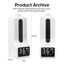 Kinscoter K9 Pro термометр датчик Авто, для дезинфекции рук, для дезинфекции алкоголя автоматический дозаторы жидкого мыла