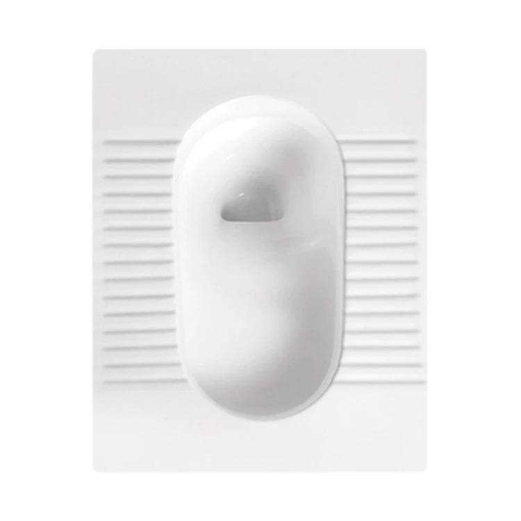 Hot selling factory modern style sanitary ware one piece white ceramic squat toilet