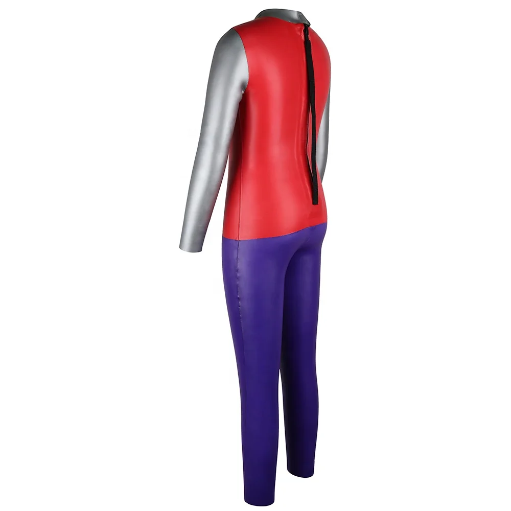 Seaskin 2mm Smooth Skin Warm Neoprene Long Sleeve Wetsuit For Kids Back Zipper Surf