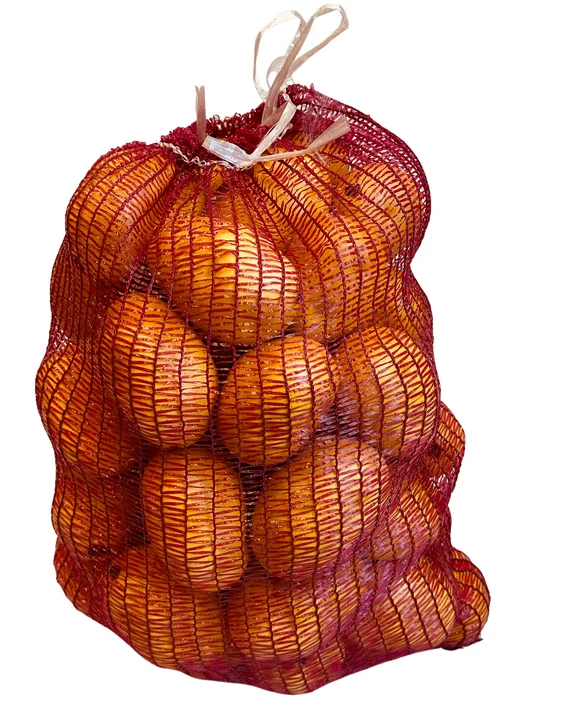 Factory direct sale recyclable plastic packaging PP net potato onion packaging bag