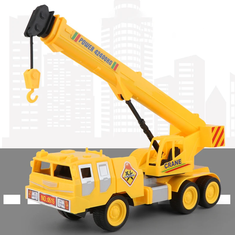 
1:36 Large Inertia Fire Engine Truck Ladder Truck 360 Degrees Rotatable Ladder Ground Engineering Truck Toy for Kids 