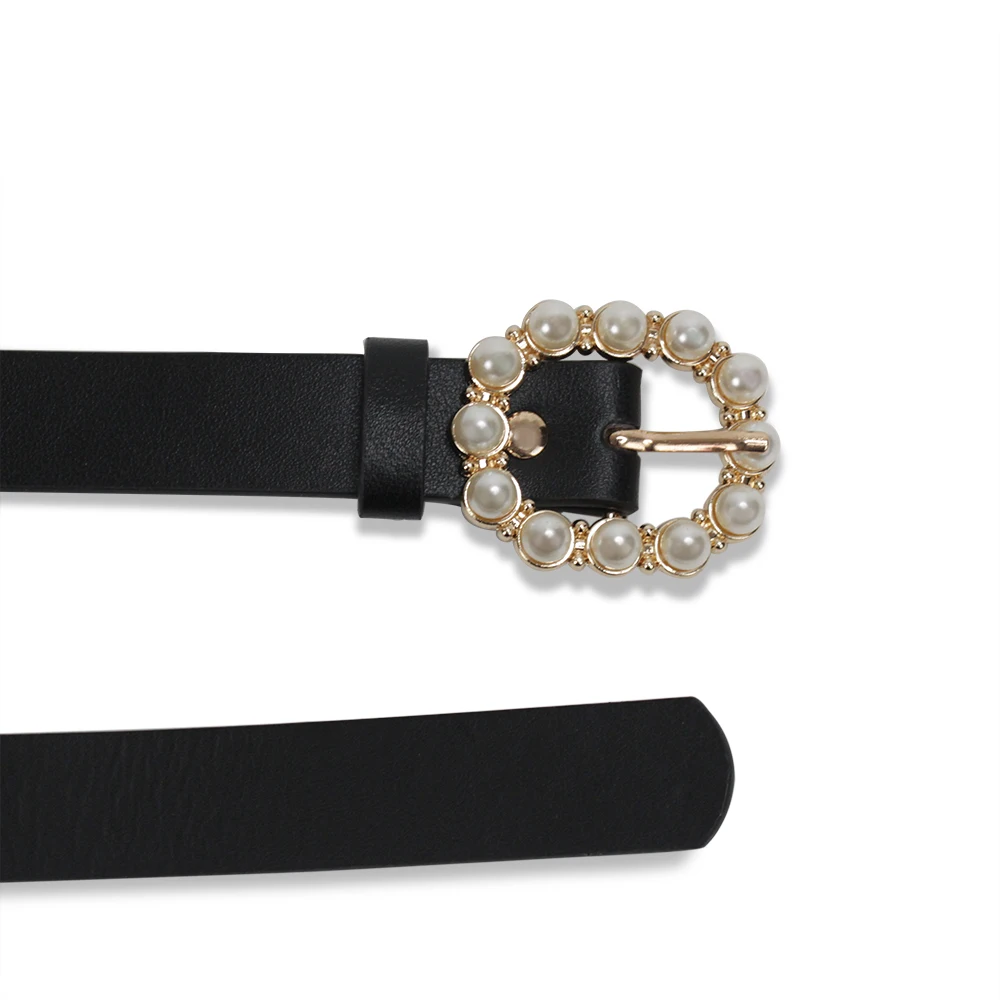 Customized Belt Manufacturer Design Luxury Leather Belt Women Decorative Waist Belt for Lady