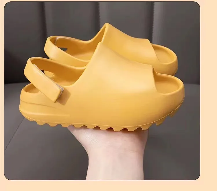 
Original High Quality Brand Custom Logo slide sandal vendor toddler kids yee sandals baby yee slides slippers 