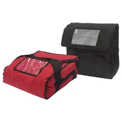 Polyester Insulated Pizza  Food Delivery Bag 12 to 14 inch Professional Pizza Delivery Bag