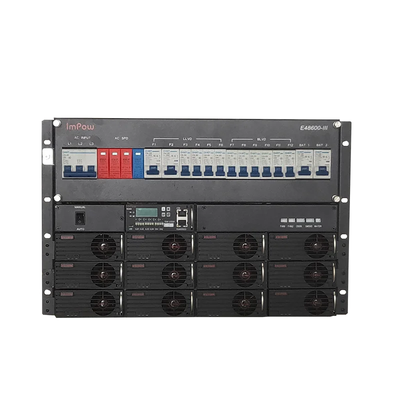 Rack mount dc ac 48Vdc to 220 230Vac 3000va inverter back up power telecom rectifier system off Grid