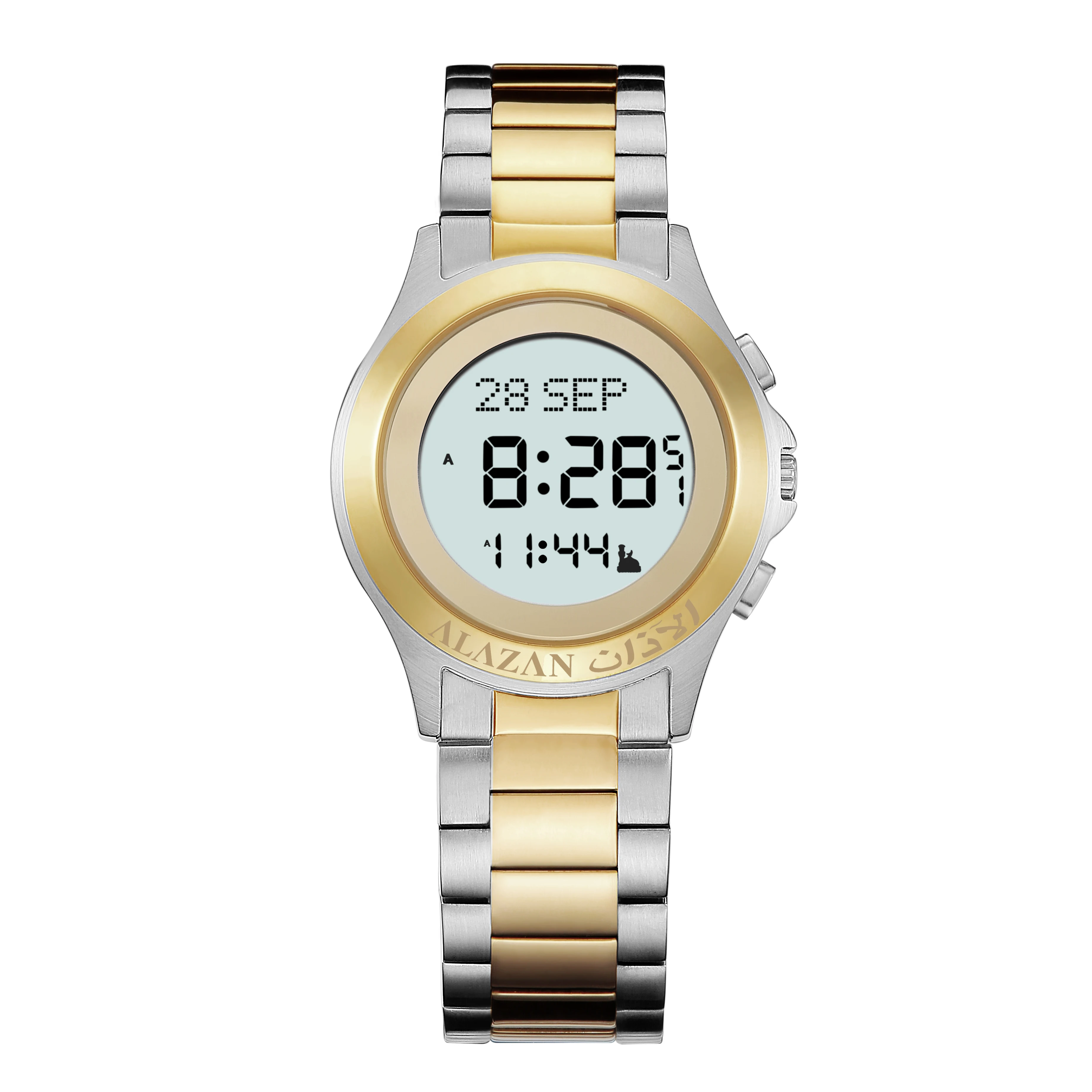 Factory manufacture Prayer times  azan watch arabic muslim prayer compass watch azan wrist watch digital