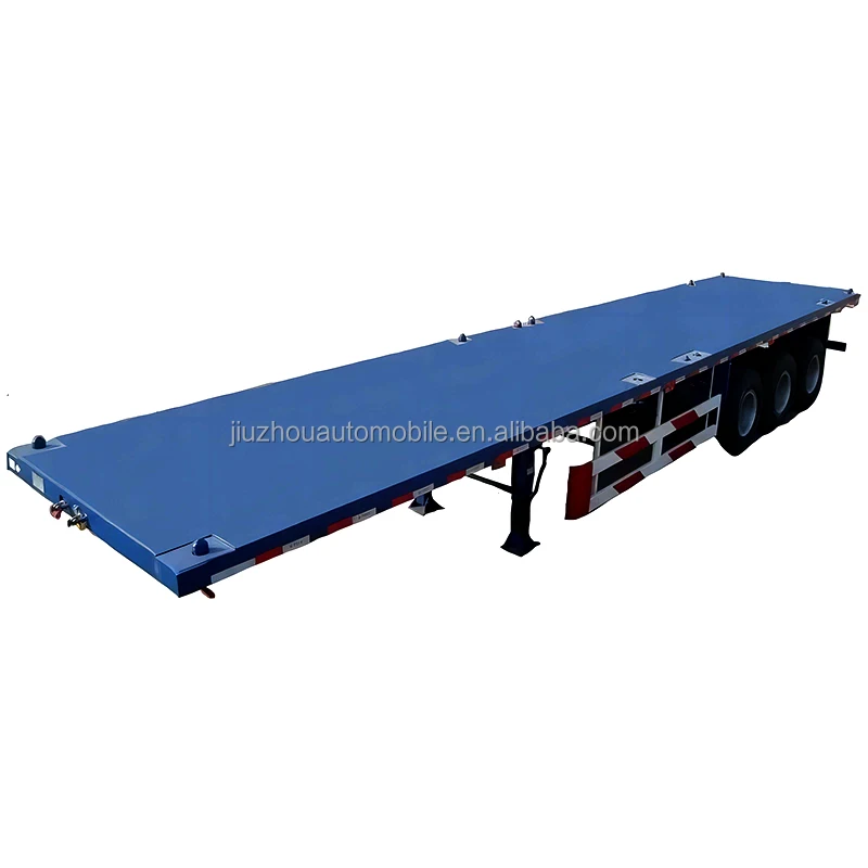 AIR SUSPENSION 20ft 40feet 45ft Flatbed Semi Trailers For Sale in UAE