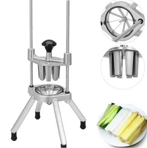 MVC-01C manual vegetables cutter, fruit  slice cutting machine with push handle