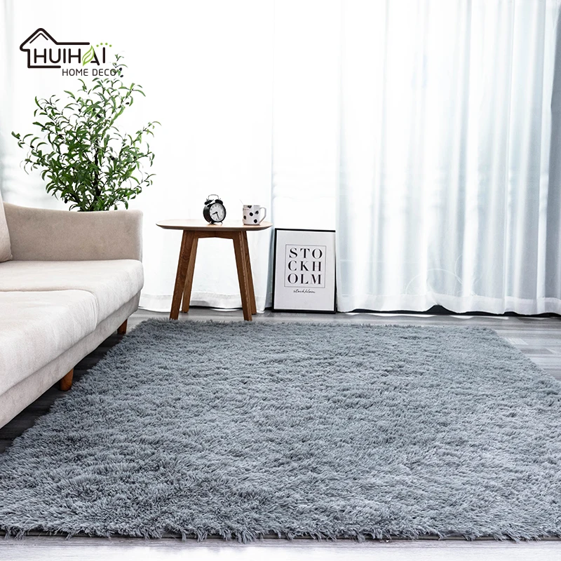 GRS OEKO 3*5ft alfombra carpets polyester fluffy living room area rugs flooring long pile modern shaggy rug carpet plush