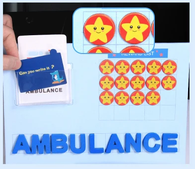 UCMD 2021 newest magnetic early childhood education toy EVA material learning word puzzle set