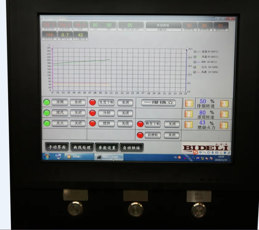 afterburner electrostatic precipitator smoke filter for coffee roaster