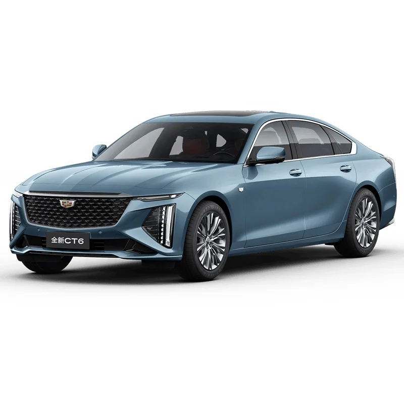 Роскошный седан CadillacCT6 с двигателем L2 + уровня помощи при вождении и автоматической коробкой передач новый светодиодный 10 кожаный Темный