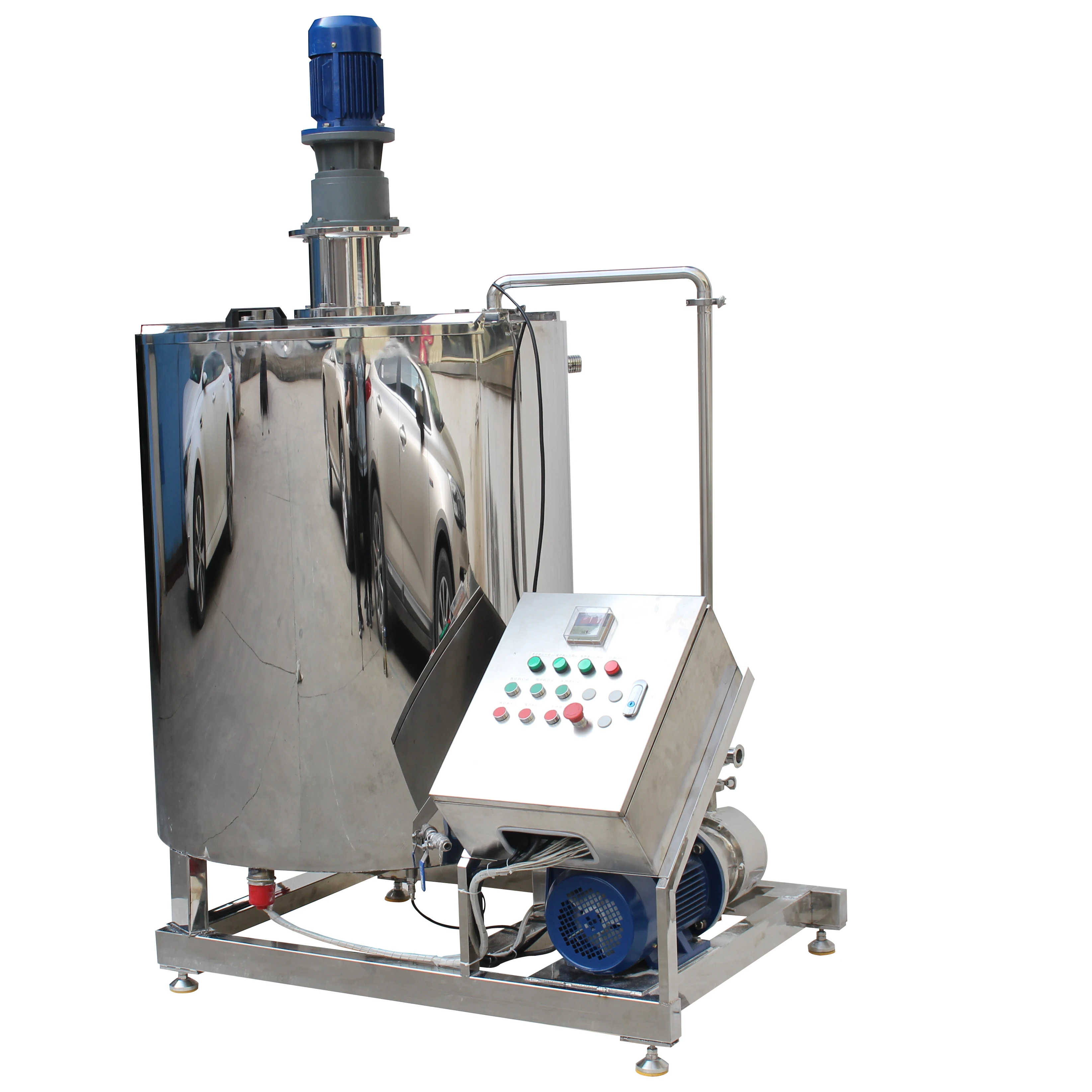 Bunkin sanitary stainless steel Single-stage in line mixer pump Cleaning Products lotion detergent circulating mixing