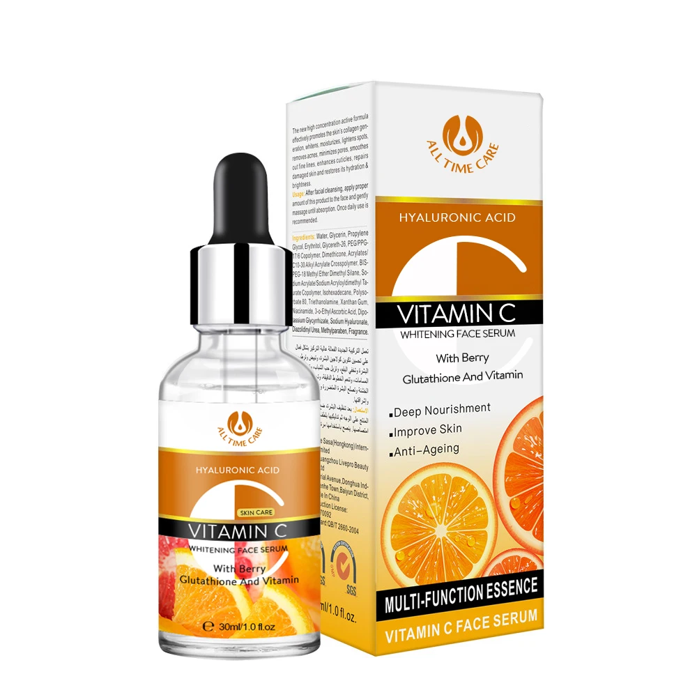 Vitamin C And Glutathiones Serum Refill True Skin Facial Face Vitamin C Serum Private Label