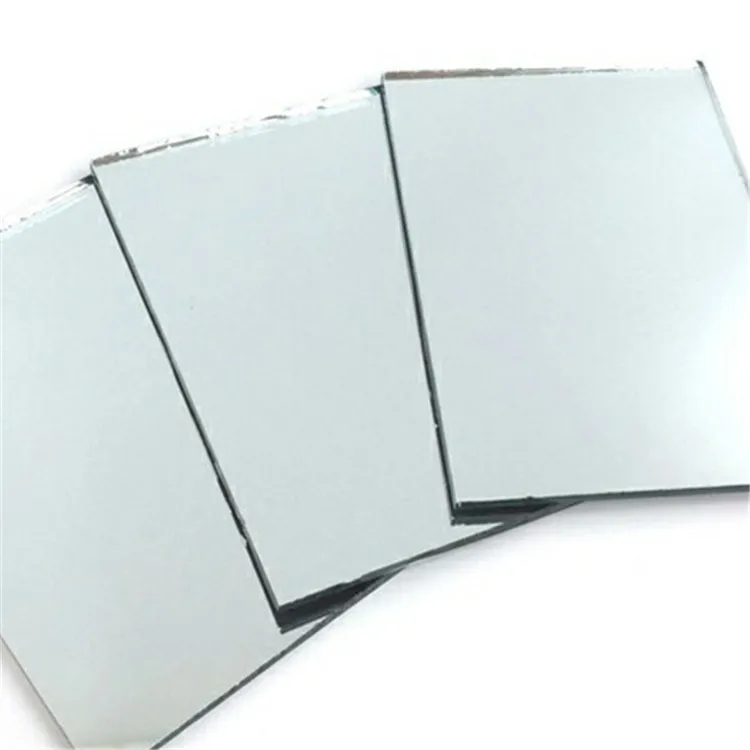 Competitive Price Custom Sizes One Side  Copper Free Silver Float Glass Mirror For Building Windows Film