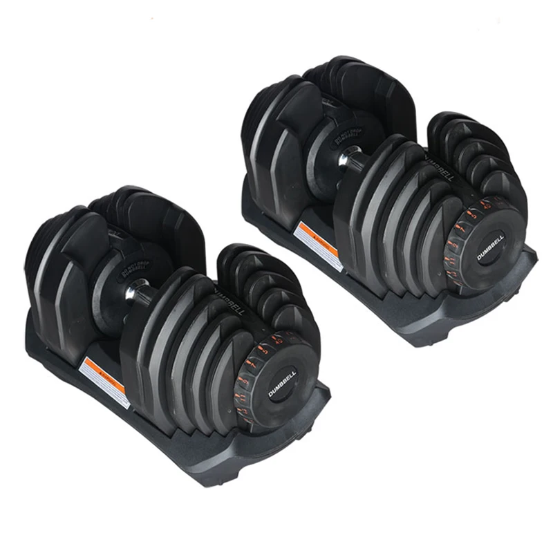 Home dropshippers dumbells 24KG manubri regolabili 40kg adjustable dumbbells bumper barbell pair