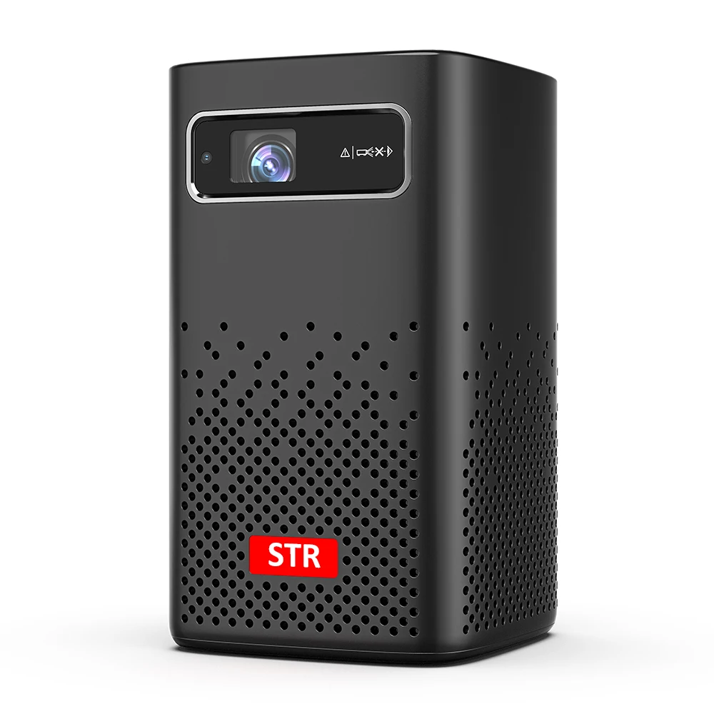 Newest Android 9.0 System Video Beamer 180 Ansi Lumens Built-in 8000 mah Battery Proyector Portable Mini Projector 4K