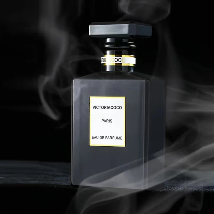 
Chinese Direct Supply 50ml Empty Clear Frosted Victoria Secret Glass Cosmetic Premium Spray Perfume Bottle for Makeup Parfume 