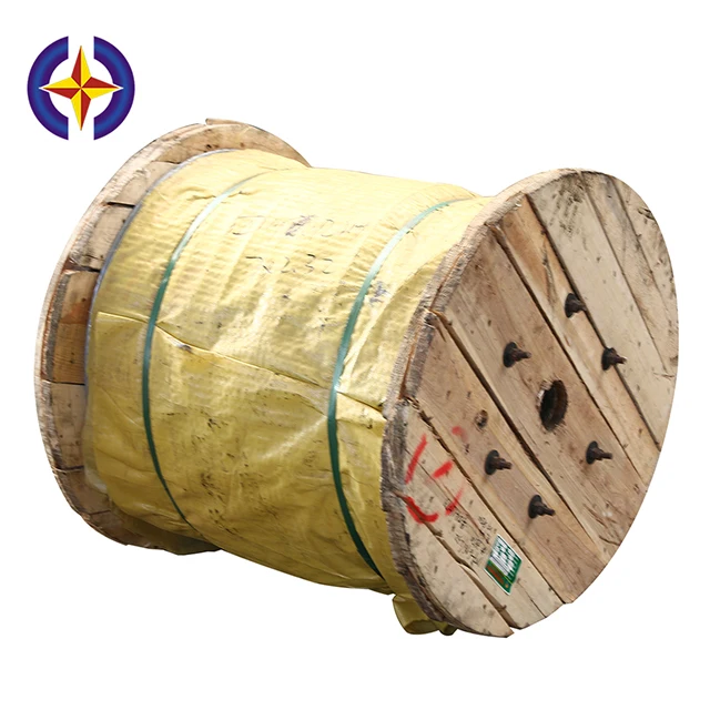 High Tensile Strength Galvanized Steel Wire Packed on Reel Used for ACSR Conductor
