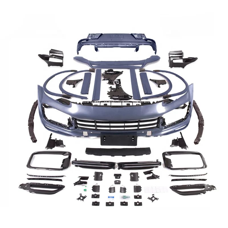 Factory Price Turbo Style Front Bumper Rear Diffuser Body Kit For Porsche Cayenne 9Y0 Coupe Bodykit 2018-up