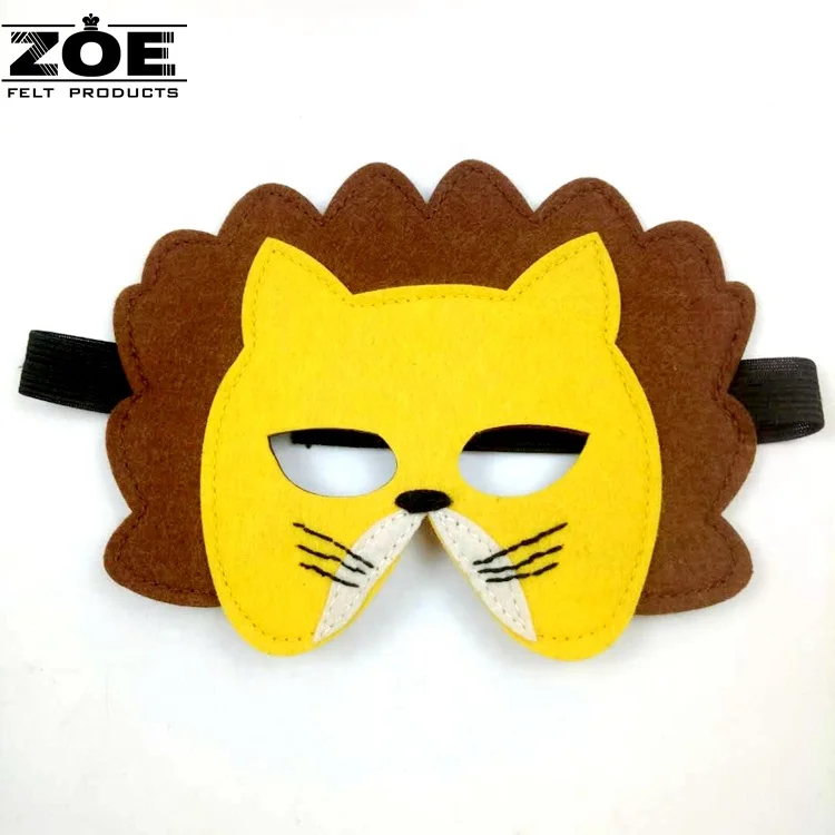 Kids Boys Superhero Masks Eye Cosplay Dress Up Fancy Gift Felt Half Masks