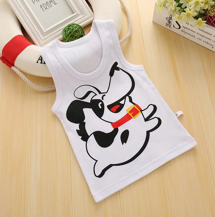 
Cotton Tees New Summer Baby Vest Kids Underwear 