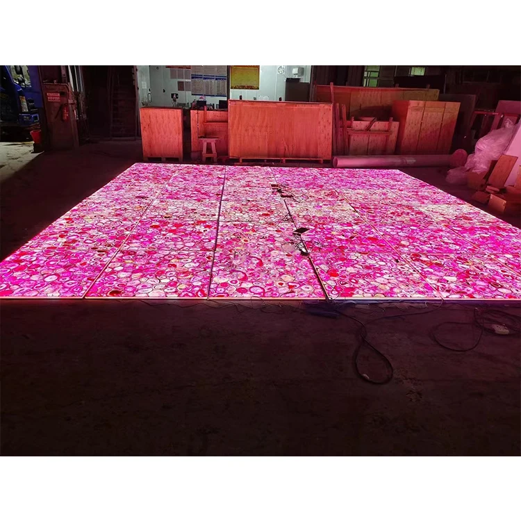 China Wholesale Agate Slabs Translucent Real Agate Slab Natural Stone Floor Decoration Feature Backlit Agate Wall Panel