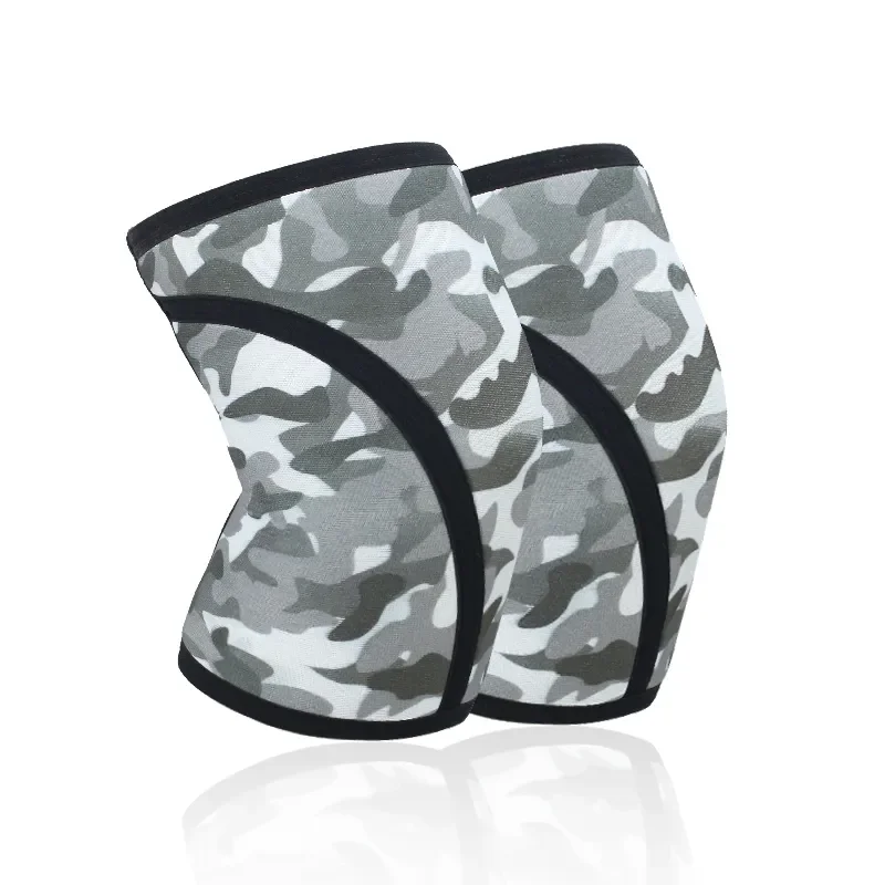 Factory Price 7mm Neoprene Compression Knee Support Powerlifting Weightlifting Knee Sleeve