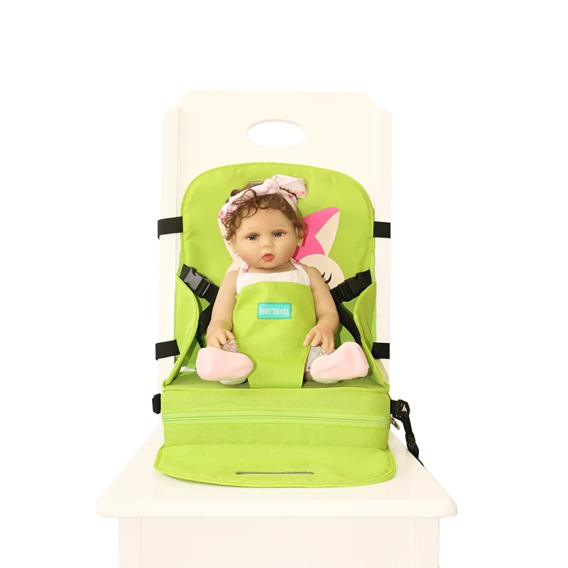 Briefcase diaper bag waterproof fabric chairs toddler foam booster seat for toddler chairs