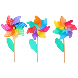 Professional High Cost-Effective Kids Toys Pinwheel Plastic Garden Windmill