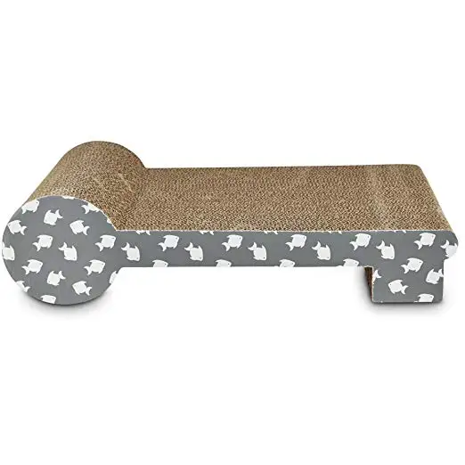Pet scratch pack corrugated cardboard cat scratcher  cat scratching board enclosing catnip cat cardboard scratch