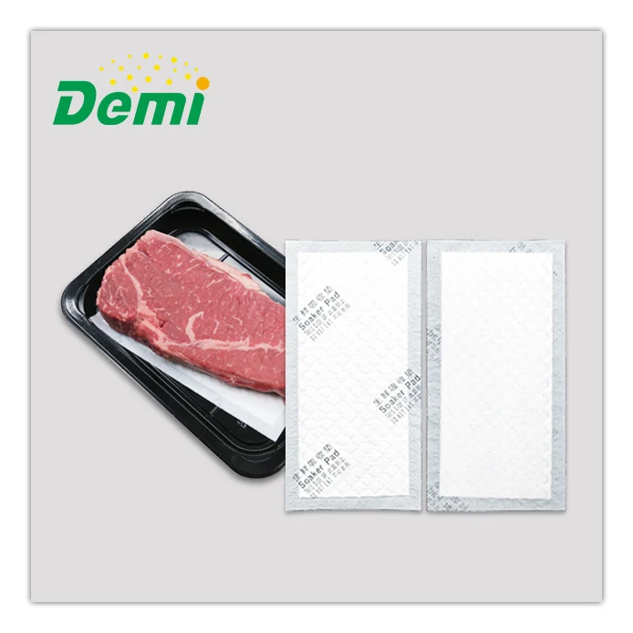 Дешевая впитывающая подушка для мяса пищевого класса, впитывающая влагопоглощающая Подушка высокого качества, впитывающая подушка для курицы