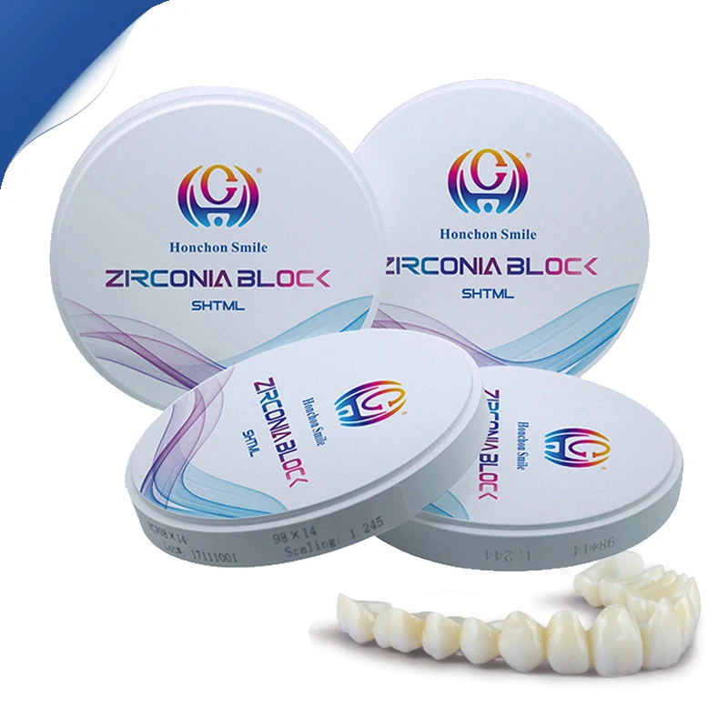 Best price zirconia blocks dental lab Denture Material Block Multilayer zirconia coloring liquid dental zirconia Ceramic block