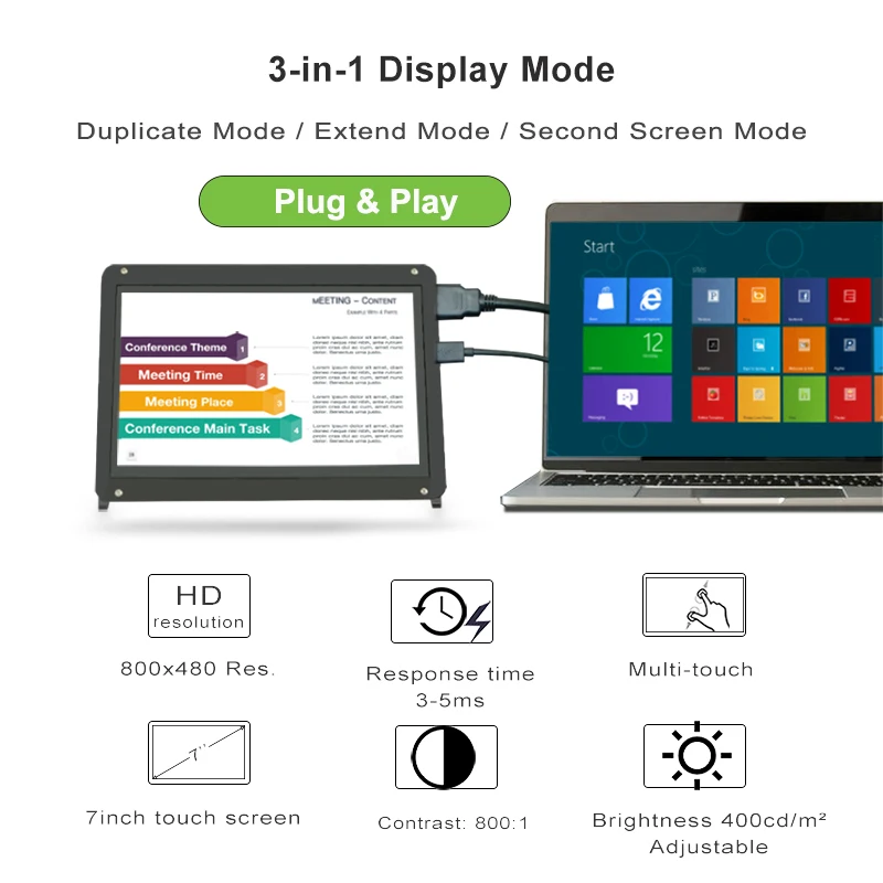 TFT Touch Screen  7 Inch TFT Monitor Touch  4.3 Inch TFT LCD Pantallas LCD 8 Inch Monitor Touch Screen Displays Display LCD