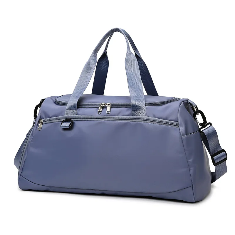 Custom Logo Shoulder Travel Weekender Duffel Bags Large Capacity Fitness Gym Yoga Luggage Bag