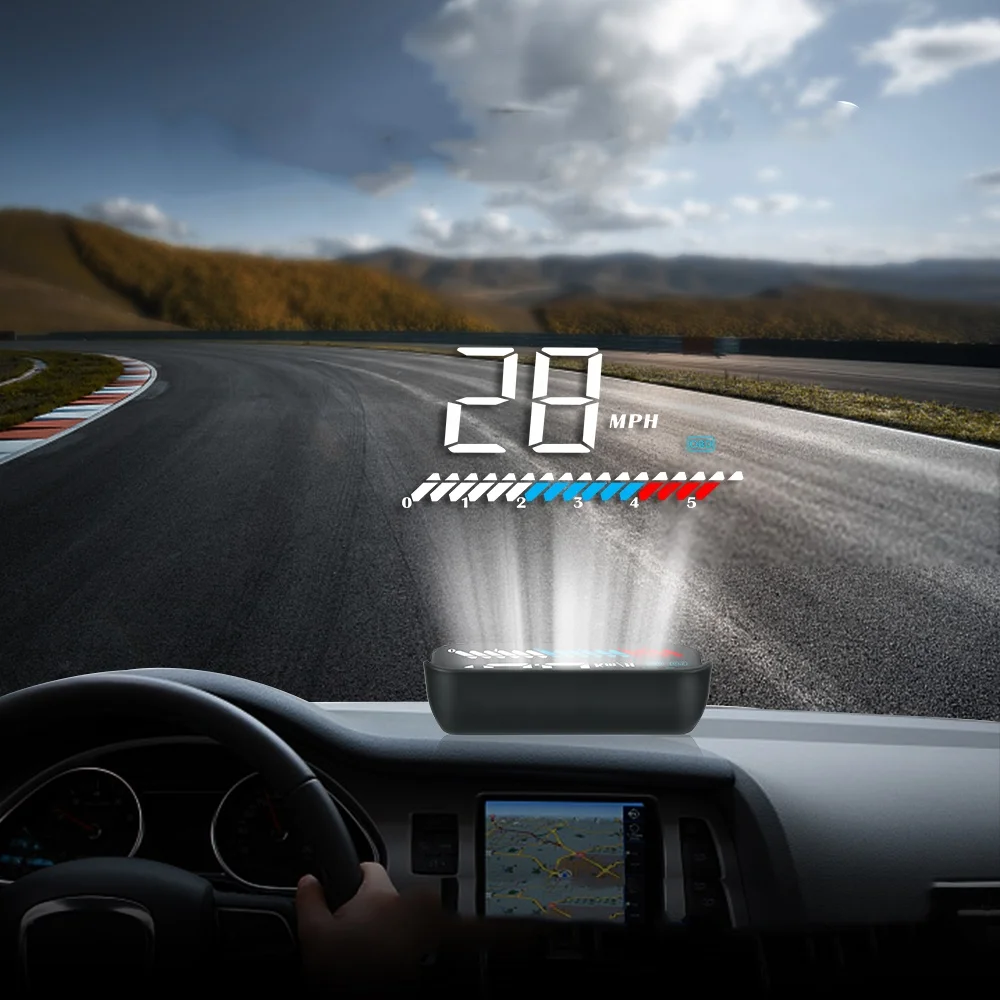 2022 Digital Speedometers 3.5 Inch  For Cars News Arrival Over Speed Alarm Car Hud Display Smart Gauge Obd2 Gps