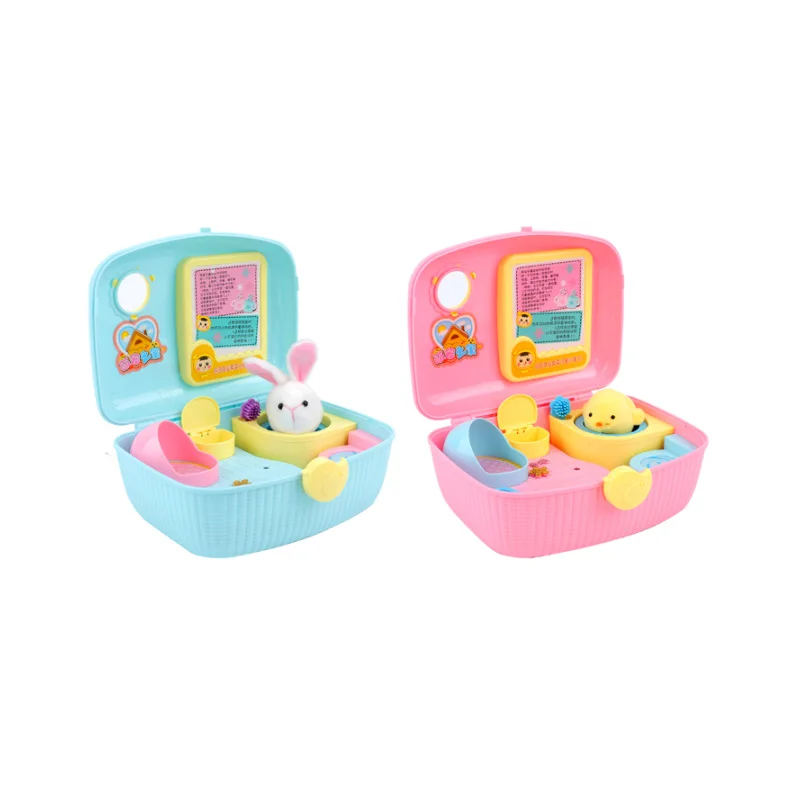 Подарок на день рождения для детей 2-6 лет Милая курица развивающий дом Игрушка имитация питомца игрушка домик