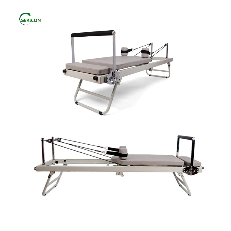 Folding Pilates Reformer equipment for Home and studio Foldable Pilates reformer