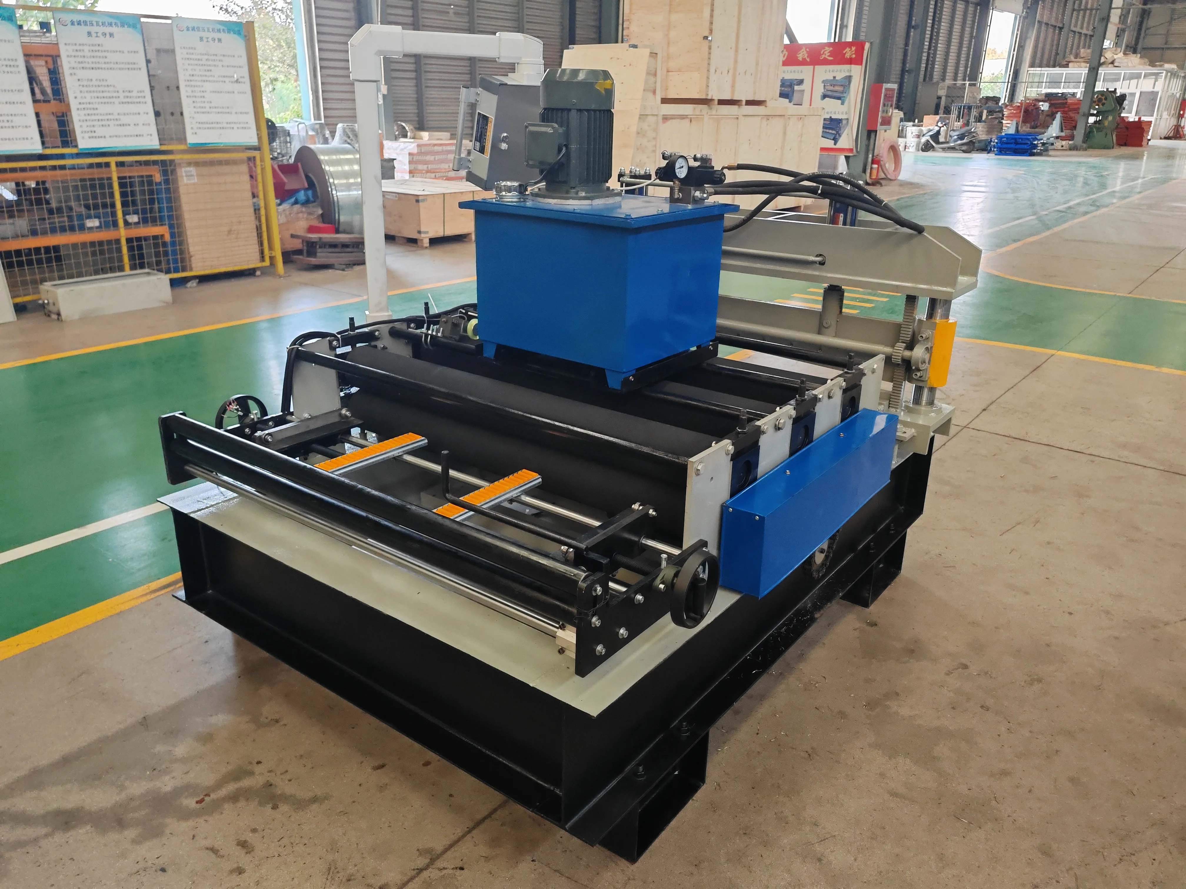 Hot selling product metal coil slitting cutting roll forming machine