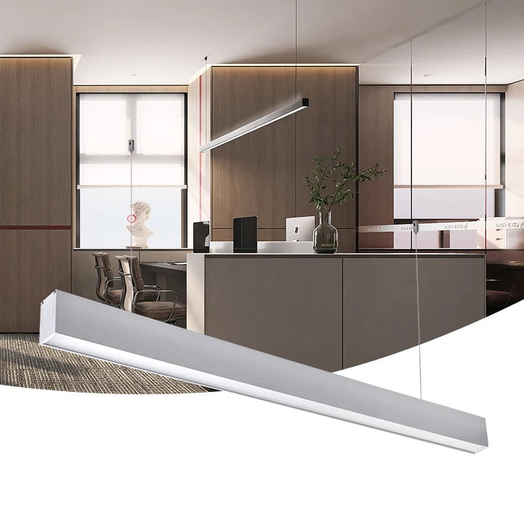 Hot Sale Modern Commercial Adjustable Etl UP/DOWN Pendant 4ft 8ft 60w 1200mm Led Linear Light