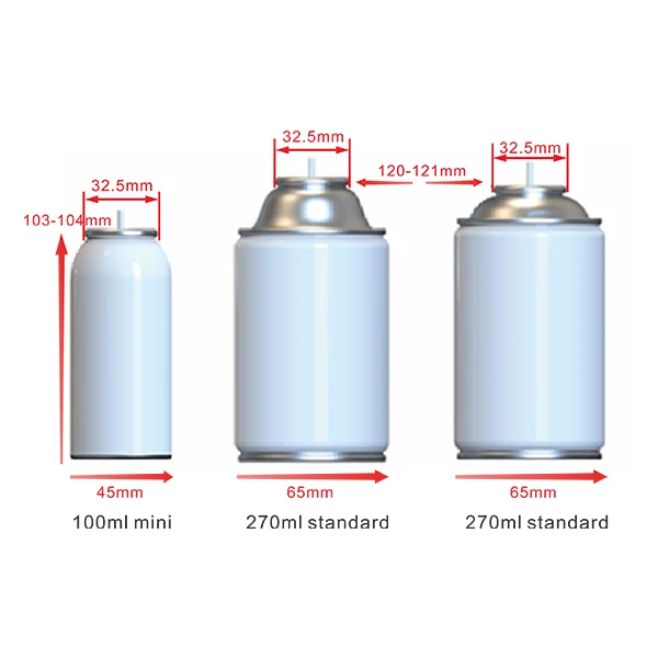 Programmable LED Bathroom Air Freshener Tincan Aerosol Dispenser