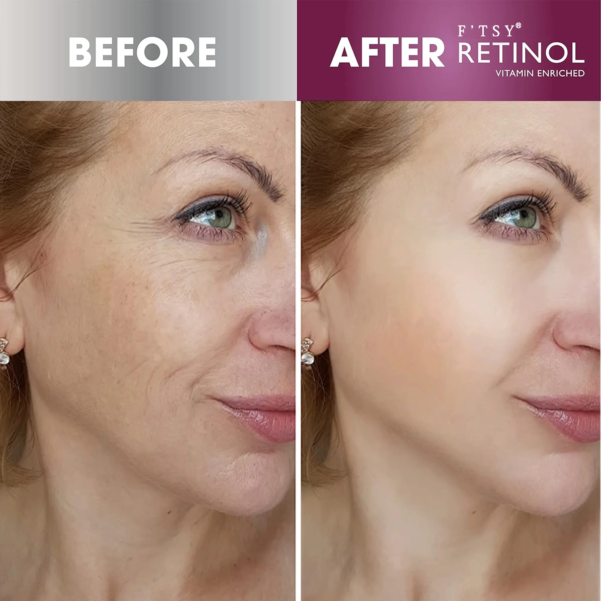 Private Label Vegan Bakuchiol Moisturizing Retinol Set Face Cream Anti Aging Serum Retinol Skin Care Set