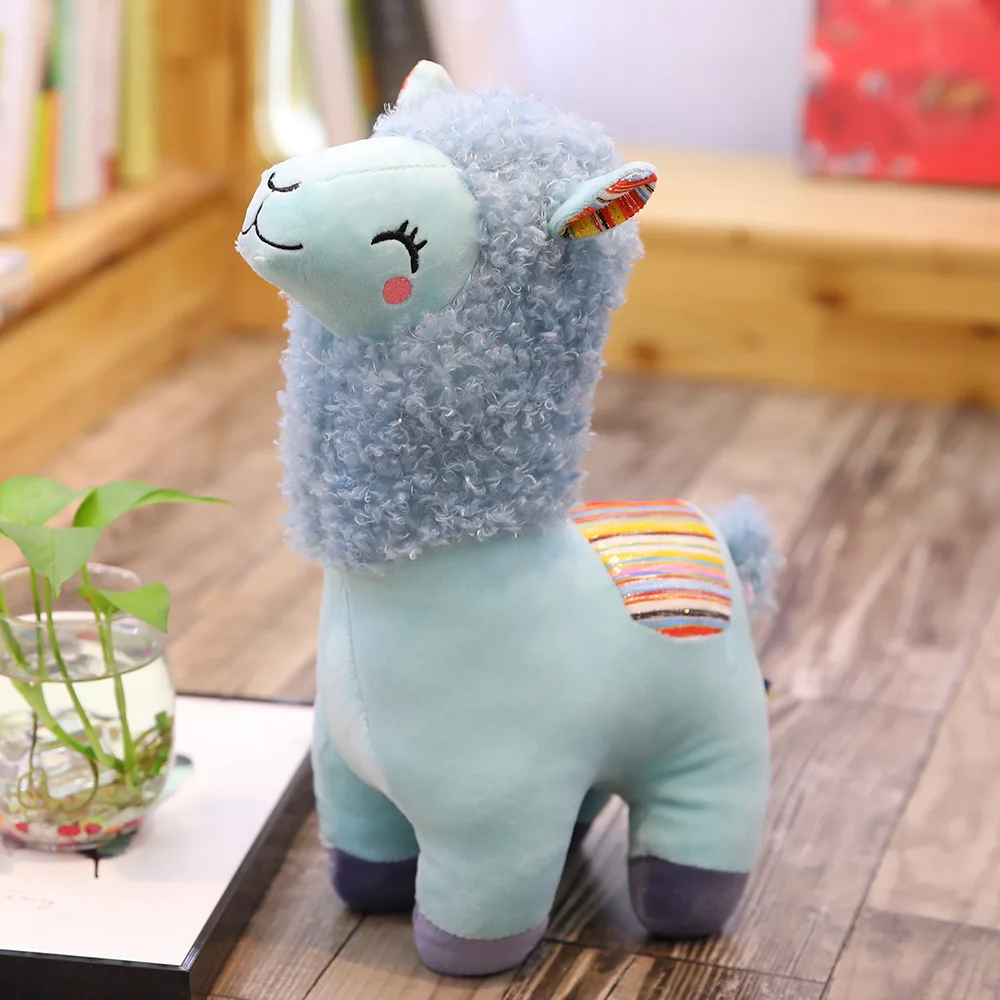 T631 In Stock stuffed animal custom alpaca goat Plush Stuffed Soft Toys Animal Sheep Plush Toy