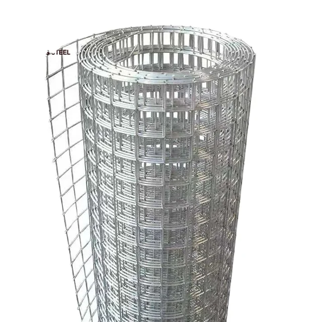 Hot dipped galvanized powder coated R1.8*15m Roll Galvanized Chain Link Fine Wire Mesh