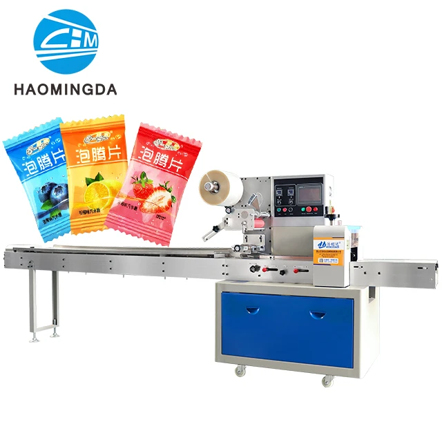 Automatic Tablet Capsule Lozenges Pill Packaging Machine With Plastic Bag